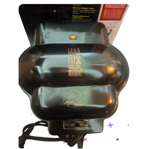 George Foreman Lean Mean Fat Reducing Grilling Machine Two Patty Size Small GR10 - Picture 5 of 5